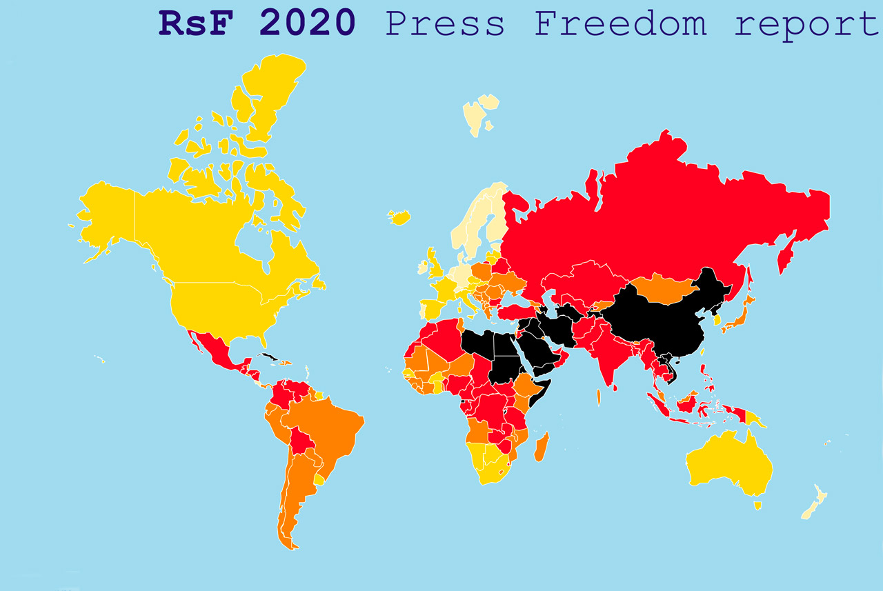 Libertà di stampa: L’Italia 41esima nel ranking mondiale